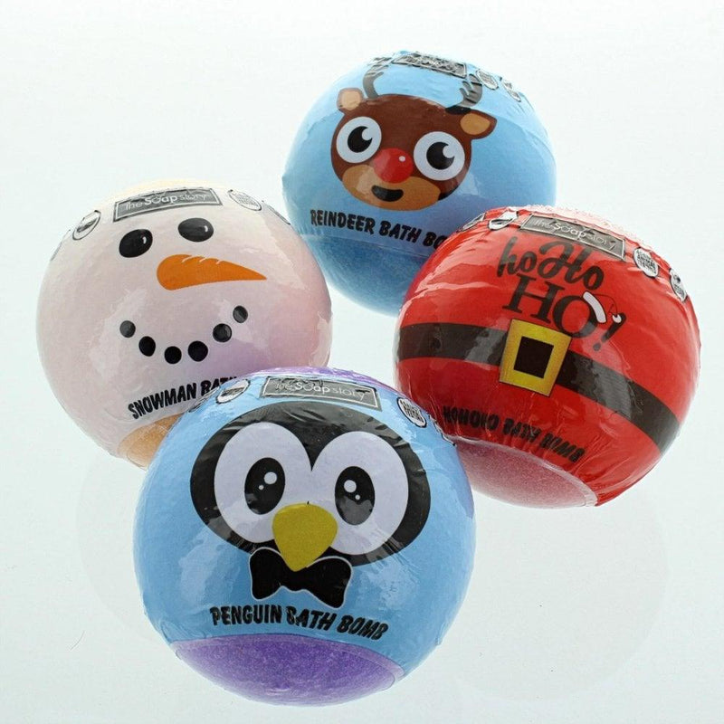 Festival Bath Bomb - Snowman 120g - SpectrumStore SG