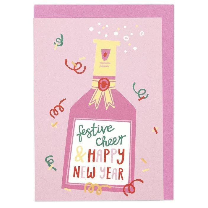 Festive Cheer & Happy New Year Card - SpectrumStore SG