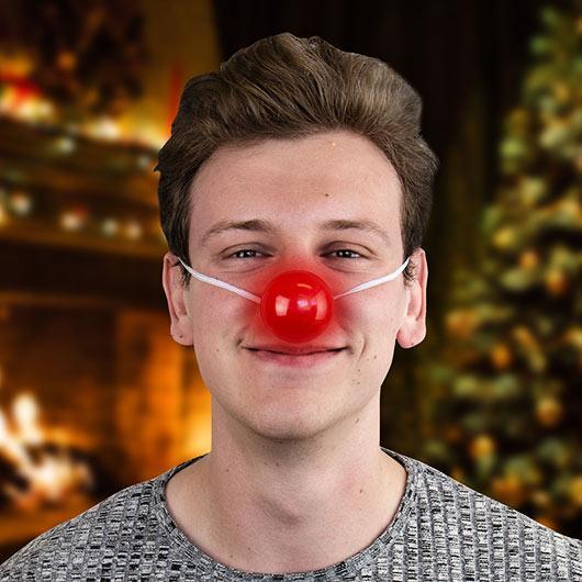 Festive Reindeer Nose - SpectrumStore SG