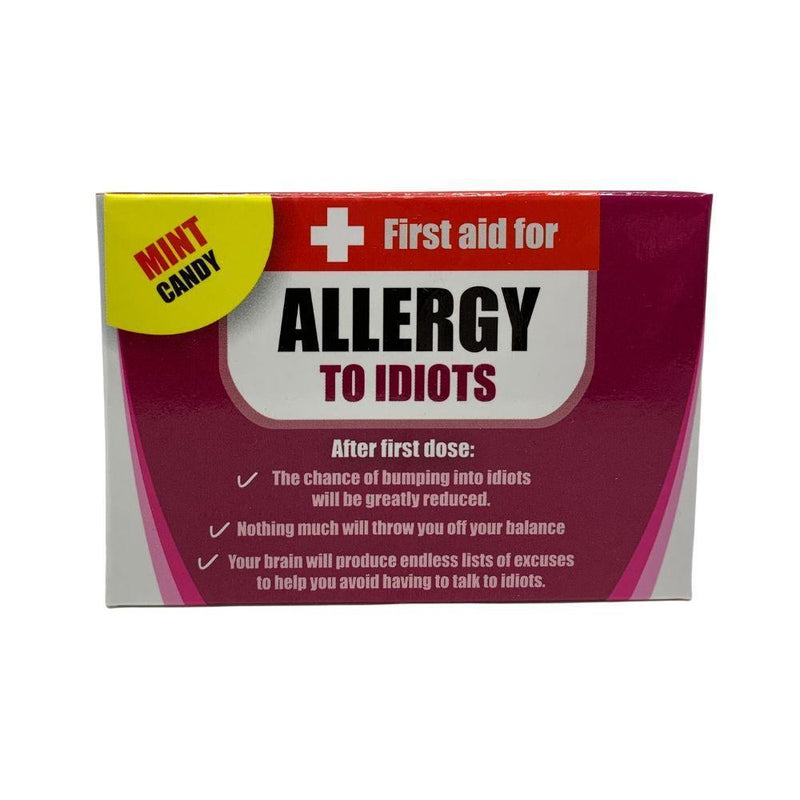 First Aid Mints For Allergy To Idiots - SpectrumStore SG