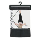 Fitkicks Crossover Leggings: Black - SpectrumStore SG