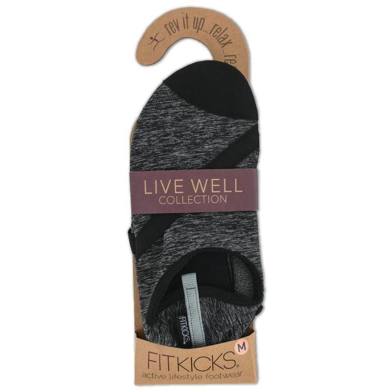 Fitkicks Womens: Live Well Charcoal - SpectrumStore SG