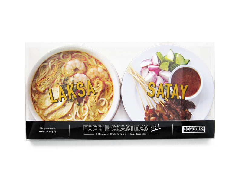 Foodie Coaster Set 1 - SpectrumStore SG