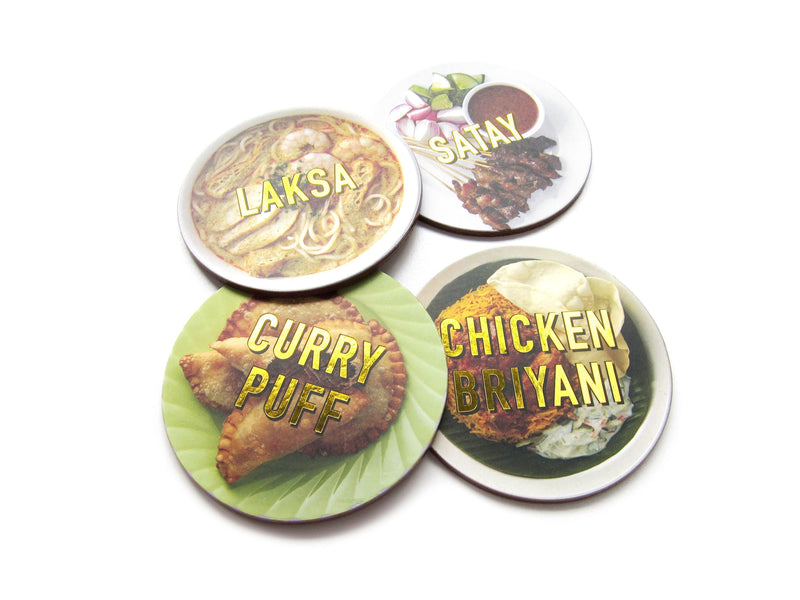 Foodie Coaster Set 1 - SpectrumStore SG