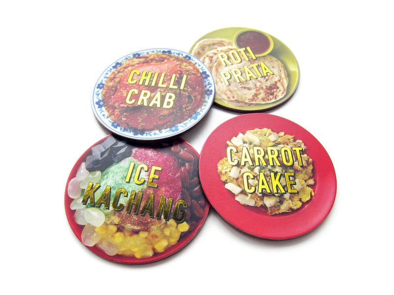 Foodie Coaster Set 2 - SpectrumStore SG