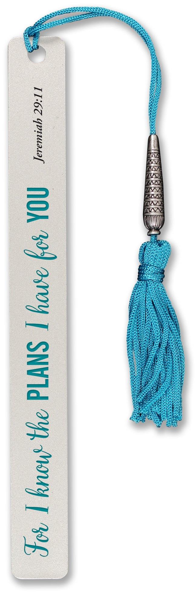 For I Know the Plans I Have For You Metal Bookmark - SpectrumStore SG