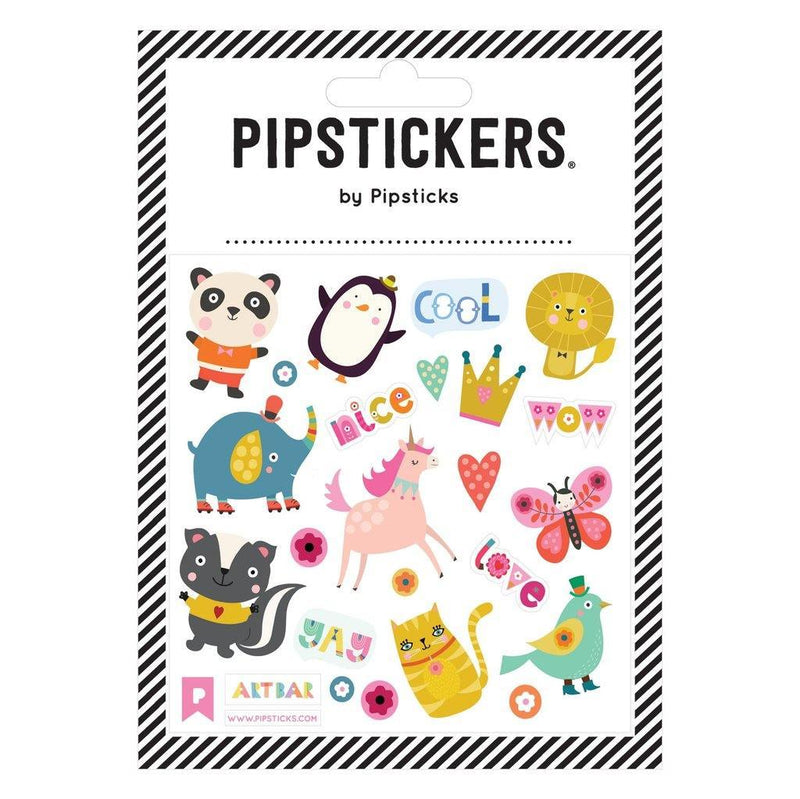 Friendly Animals by Art Bar Sticker - SpectrumStore SG