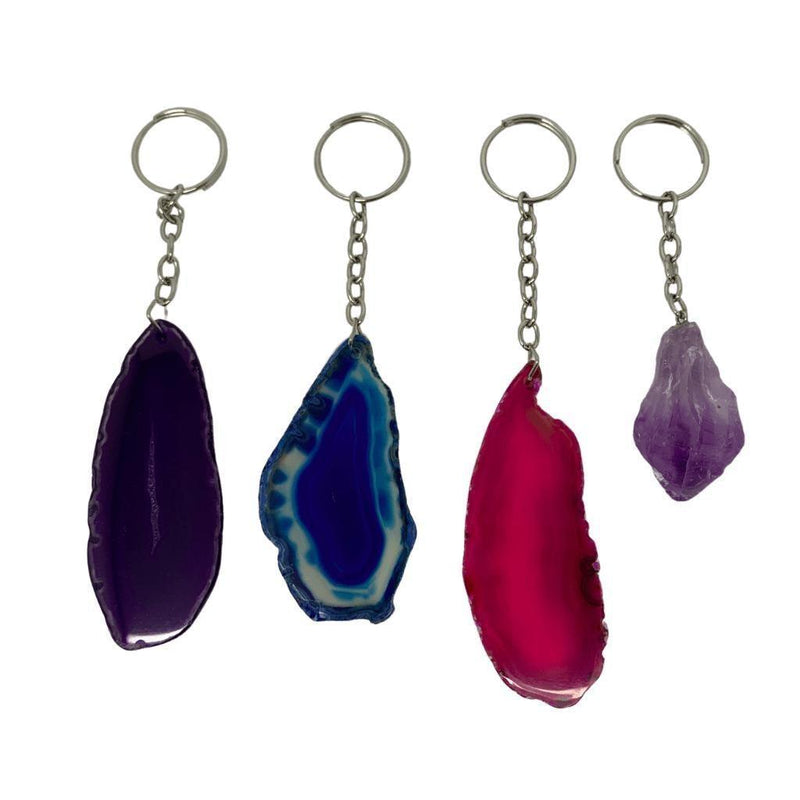 Gemstone Keyrings - SpectrumStore SG