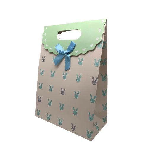 Gift Bag - Green Bunnies - SpectrumStore SG
