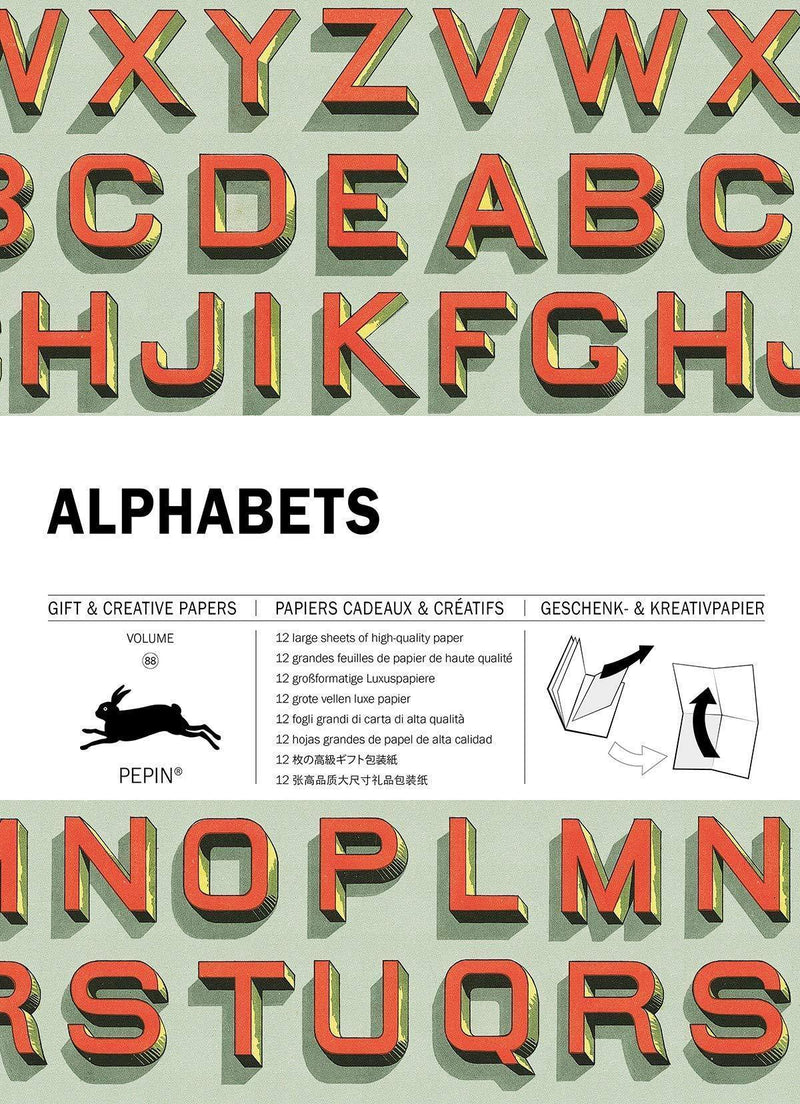 Gift Wrap & Creative Papers: Alphabets - SpectrumStore SG