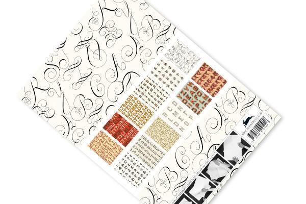 Gift Wrap & Creative Papers: Alphabets - SpectrumStore SG