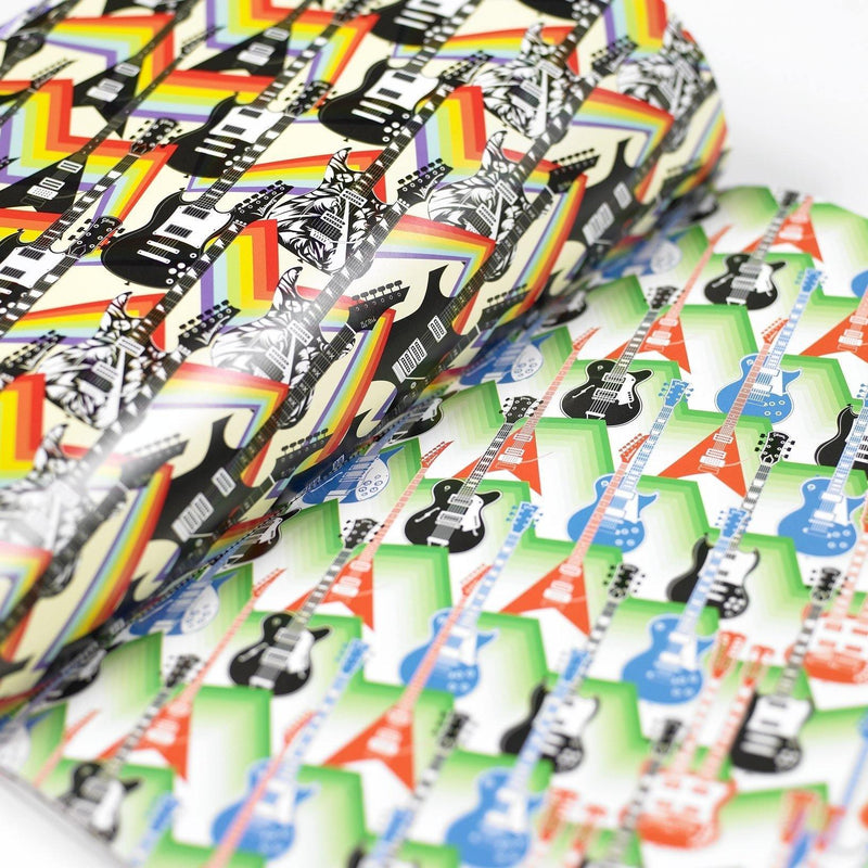 Gift Wrap & Creative Papers: Rock Music - SpectrumStore SG