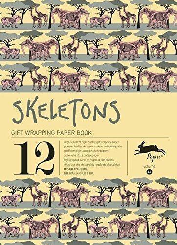 Gift Wrap & Creative Papers: Skeletons - SpectrumStore SG