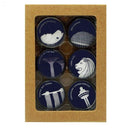 Glass Magnet Iconic Architecture Blue (Around) - SpectrumStore SG