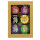 Glass Magnet Lion City (Round) - SpectrumStore SG