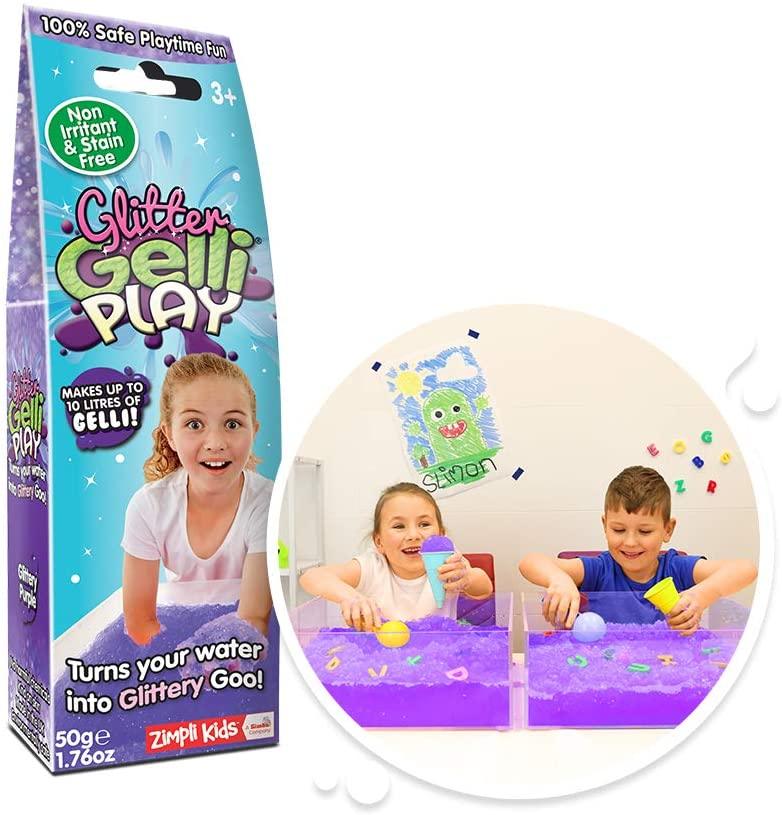Glitter Gelli Play 50g - Glittery Purple - SpectrumStore SG
