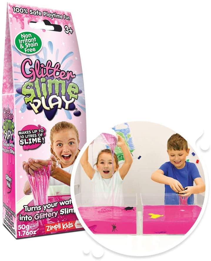Glitter Slime Play 50g - Glittery Pink - SpectrumStore SG
