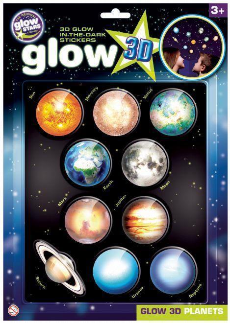Glow 3D Large Planets - SpectrumStore SG