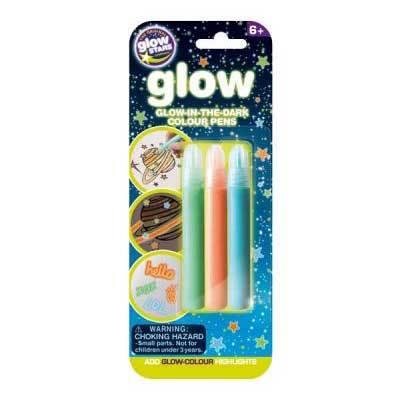 Glow Creations Glow-in-the-Dark Colour Pens - SpectrumStore SG