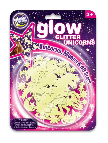Glow Glitter Unicorns - SpectrumStore SG