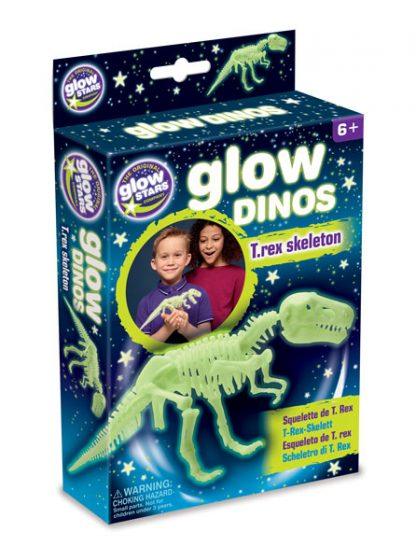 Glow-in-the-Dark Dinos T.rex Skeleton - SpectrumStore SG