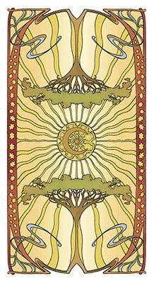 Golden Art Nouveau Tarot - SpectrumStore SG