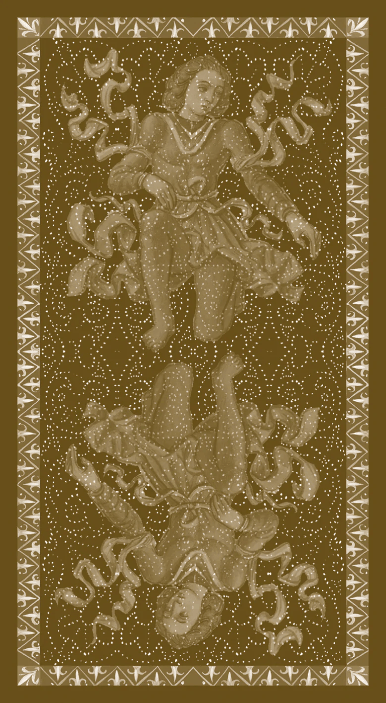 Golden Tarot of Renaissance - Estensi (gold foil) - SpectrumStore SG