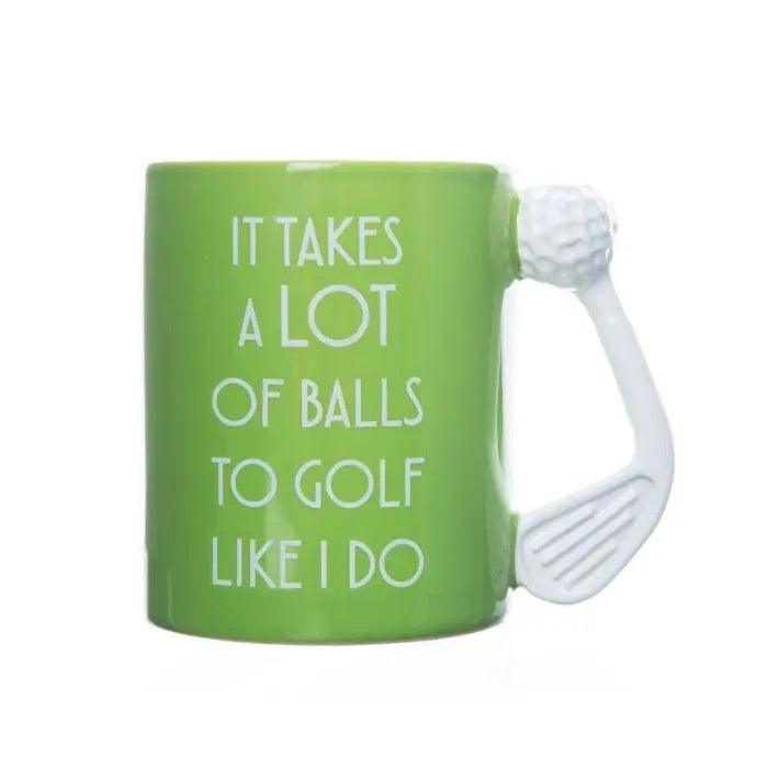 Golf Mug Takes A Lot Of Balls - SpectrumStore SG
