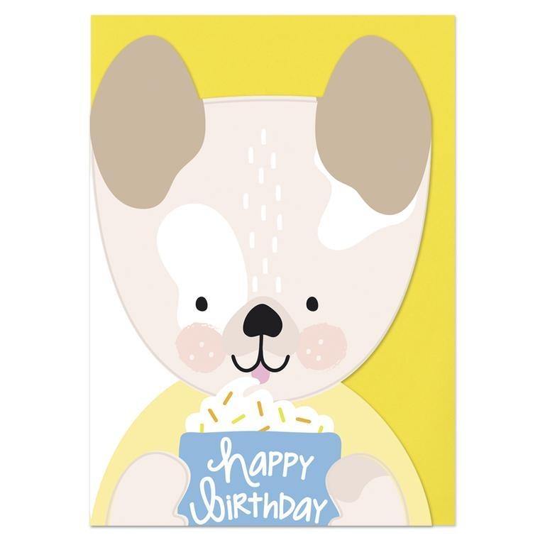 Happy Birthday Card - Dog - SpectrumStore SG