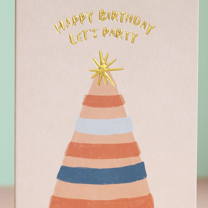 Happy Birthday Let's Party Card - SpectrumStore SG