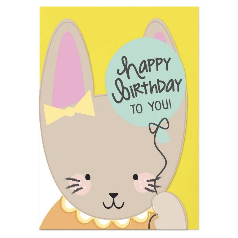 Happy Birthday To You! Card - Rabbit - SpectrumStore SG