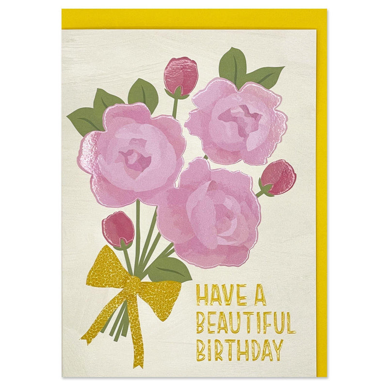 'Have A Beautiful Birthday' Card - SpectrumStore SG