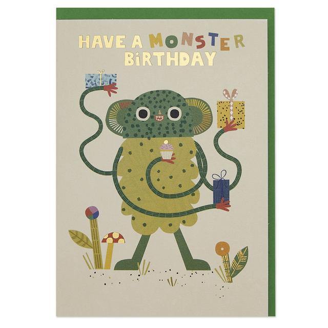 Have A Monster Birthday Card - SpectrumStore SG