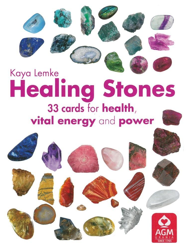 Healing Stones: 33 Cards for Health, Vital Energy and Power - SpectrumStore SG