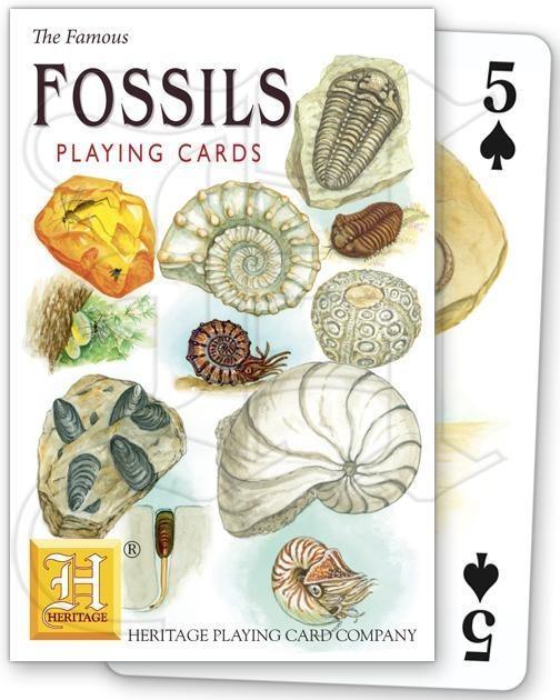 Heritage Playing Cards - The Famous Fossils - SpectrumStore SG
