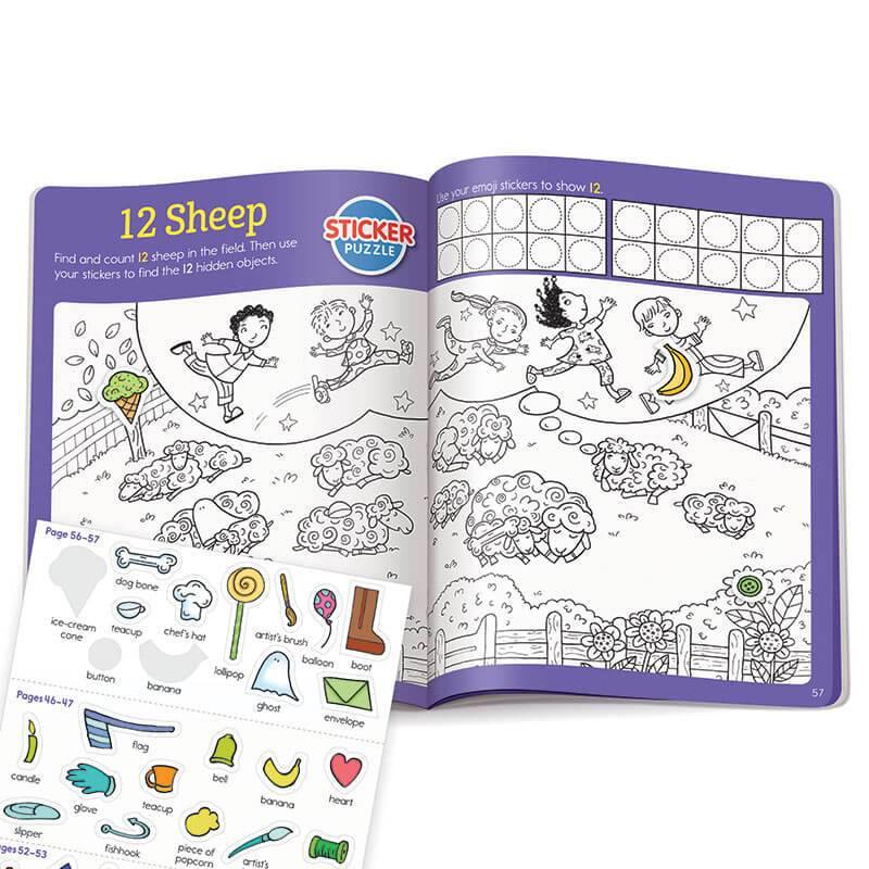 Hidden Pictures 123 Sticker Learning Fun - SpectrumStore SG