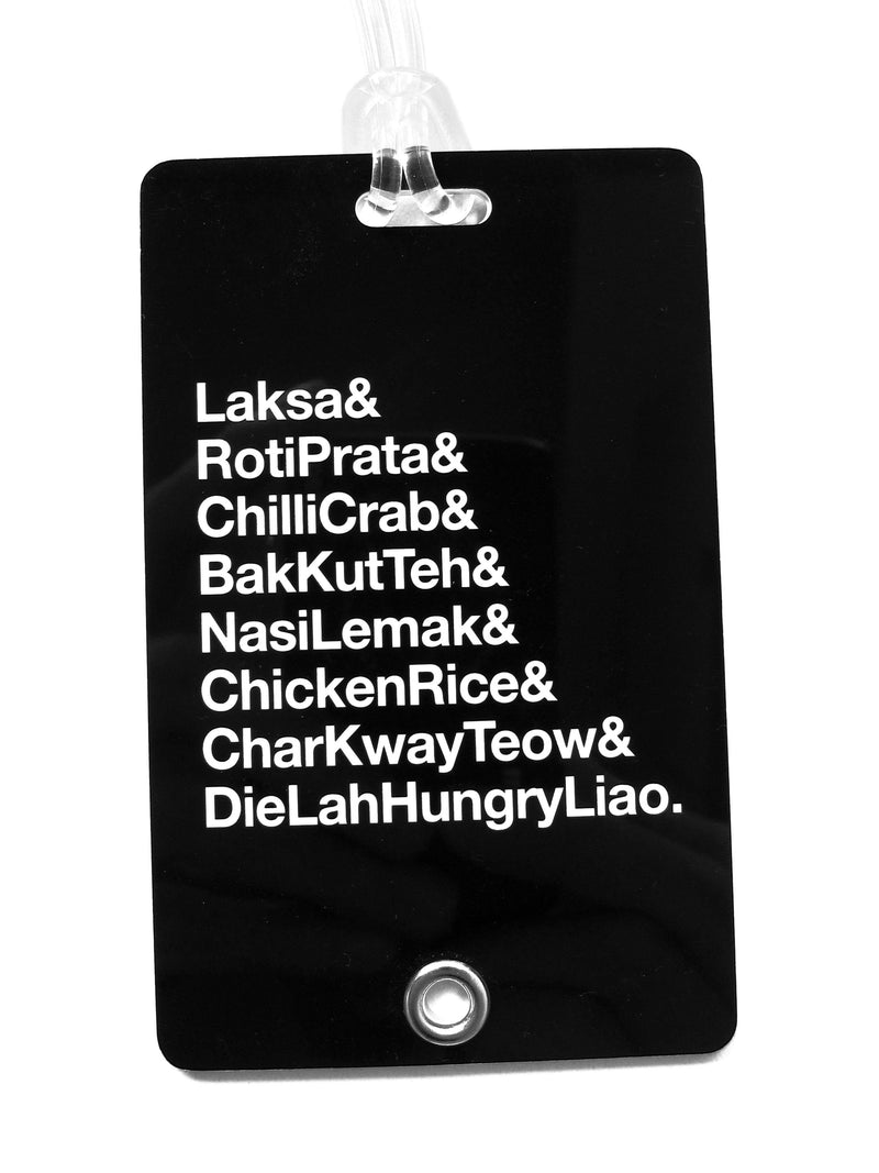 Hungry Liao Luggage Tag - SpectrumStore SG
