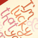 I Am So Lucky You Are Mine Card - SpectrumStore SG