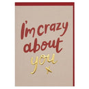 I'm Crazy About You Card - SpectrumStore SG