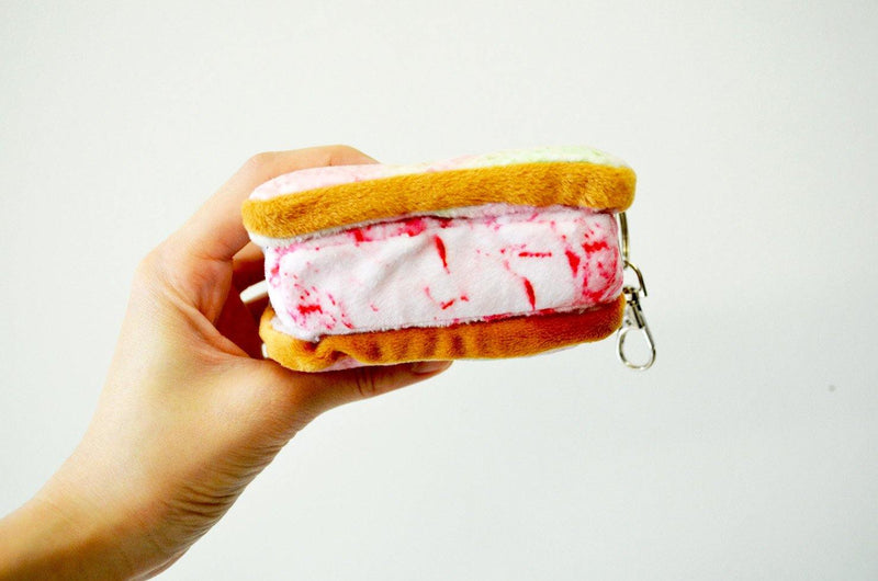 Ice Cream Sandwich Keychain - SpectrumStore SG