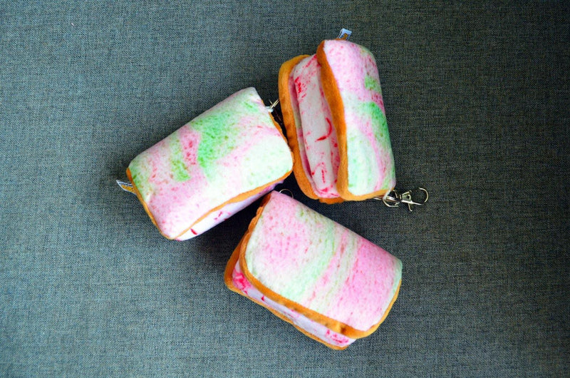 Ice Cream Sandwich Keychain - SpectrumStore SG