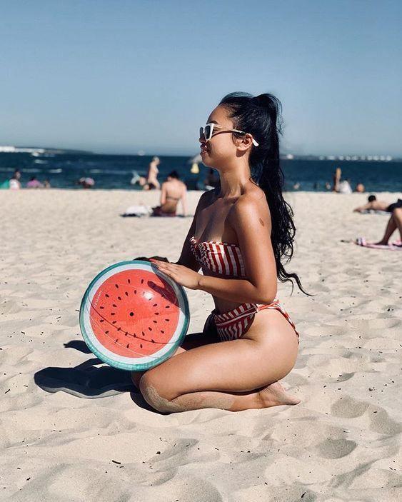 Inflatable Beach Ball - Watermelon - SpectrumStore SG