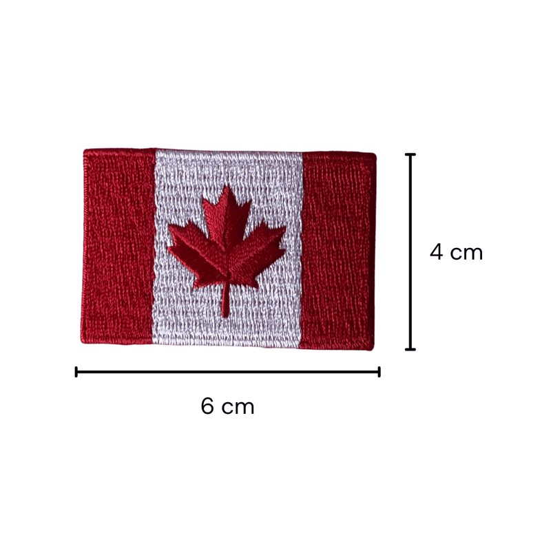 Iron On Flags: Canada - SpectrumStore SG