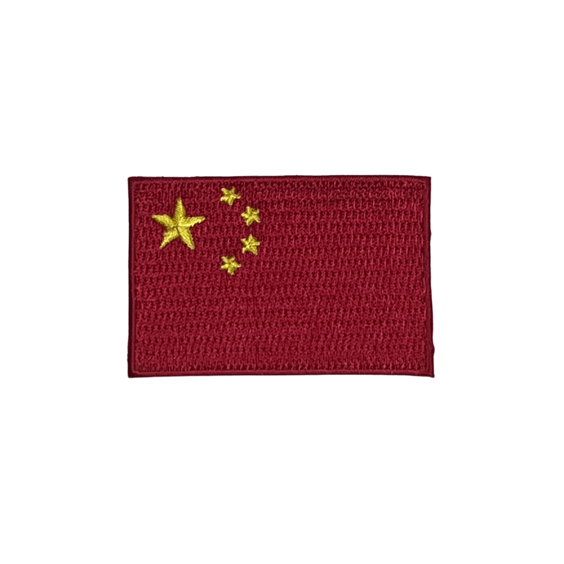 Iron On Flags: China - SpectrumStore SG