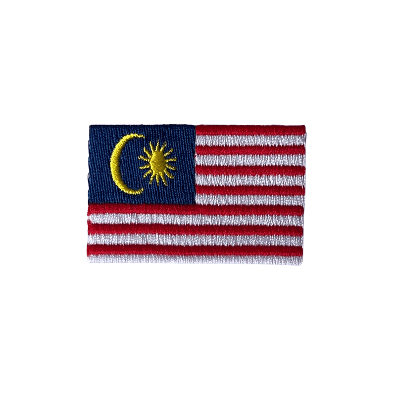 Iron On Flags: Malaysia - SpectrumStore SG