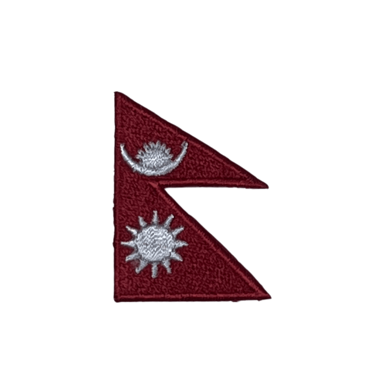 Iron On Flags: Nepal - SpectrumStore SG
