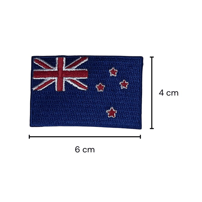 Iron On Flags: New Zealand - SpectrumStore SG