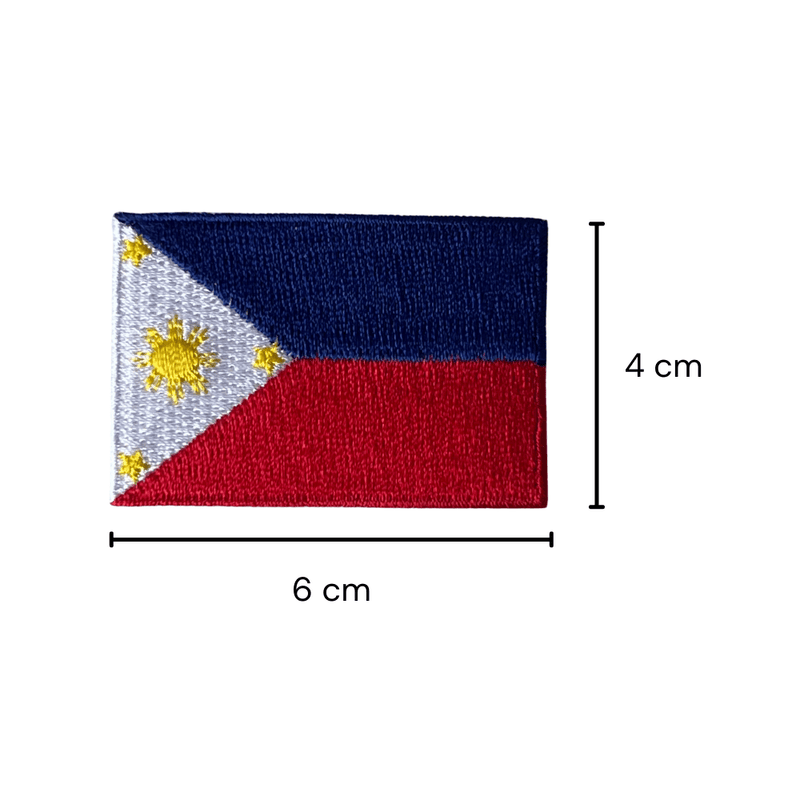 Iron On Flags: Philippines - SpectrumStore SG