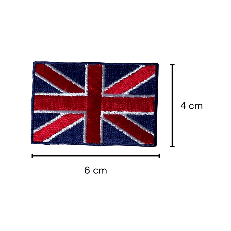 Iron On Flags: United Kingdom - SpectrumStore SG