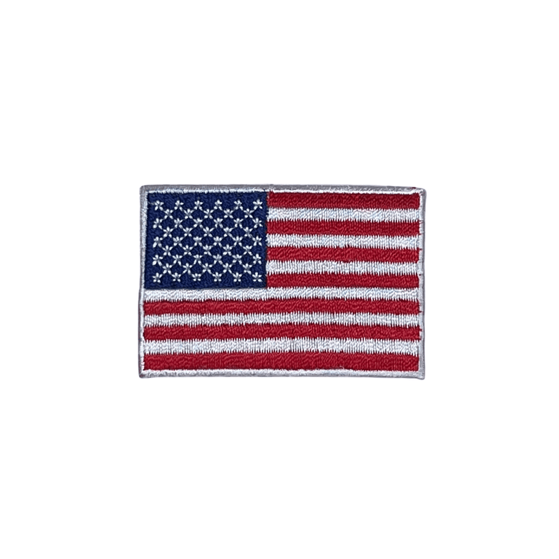 Iron On Flags: USA - SpectrumStore SG